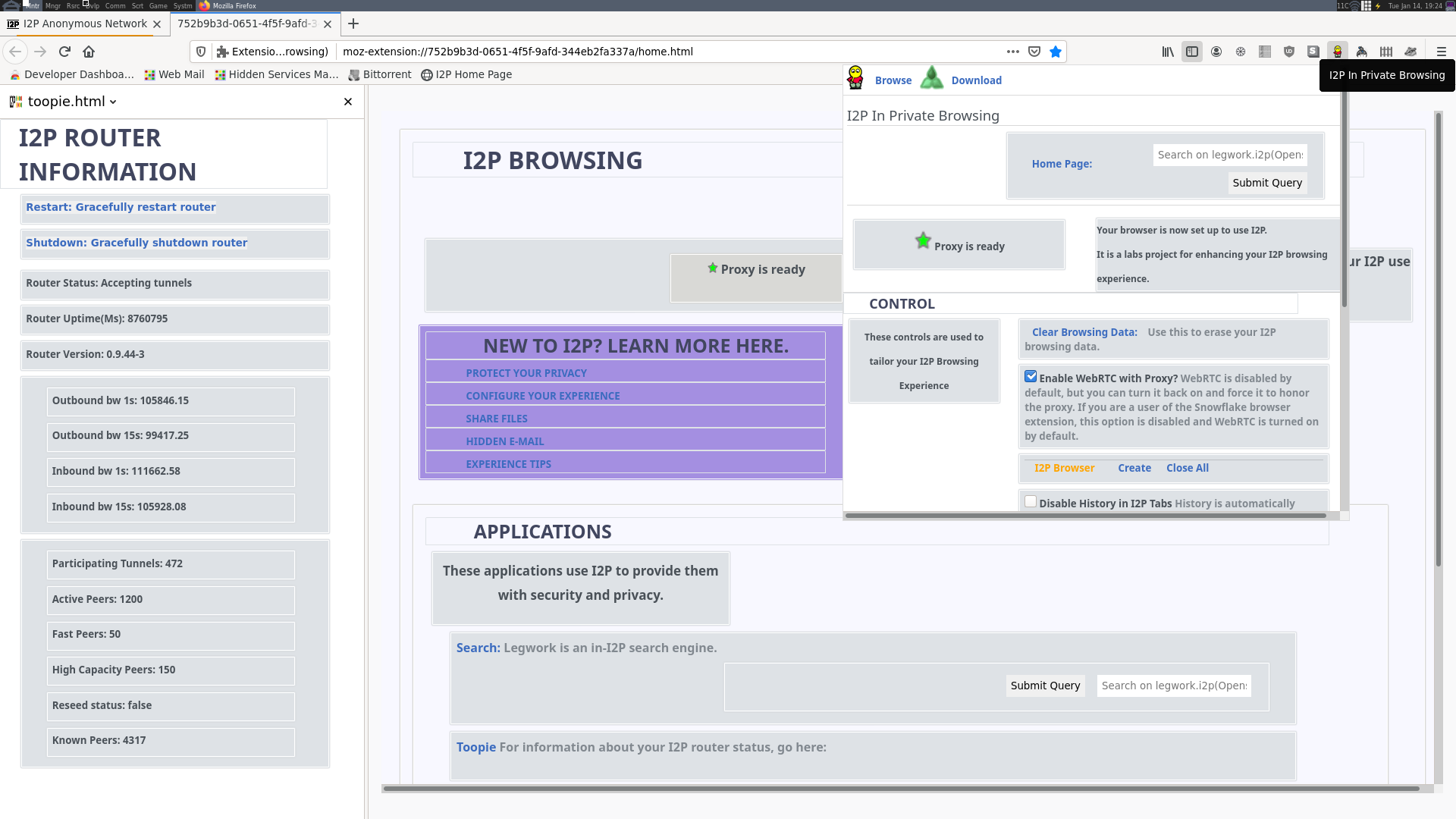 Landing page
